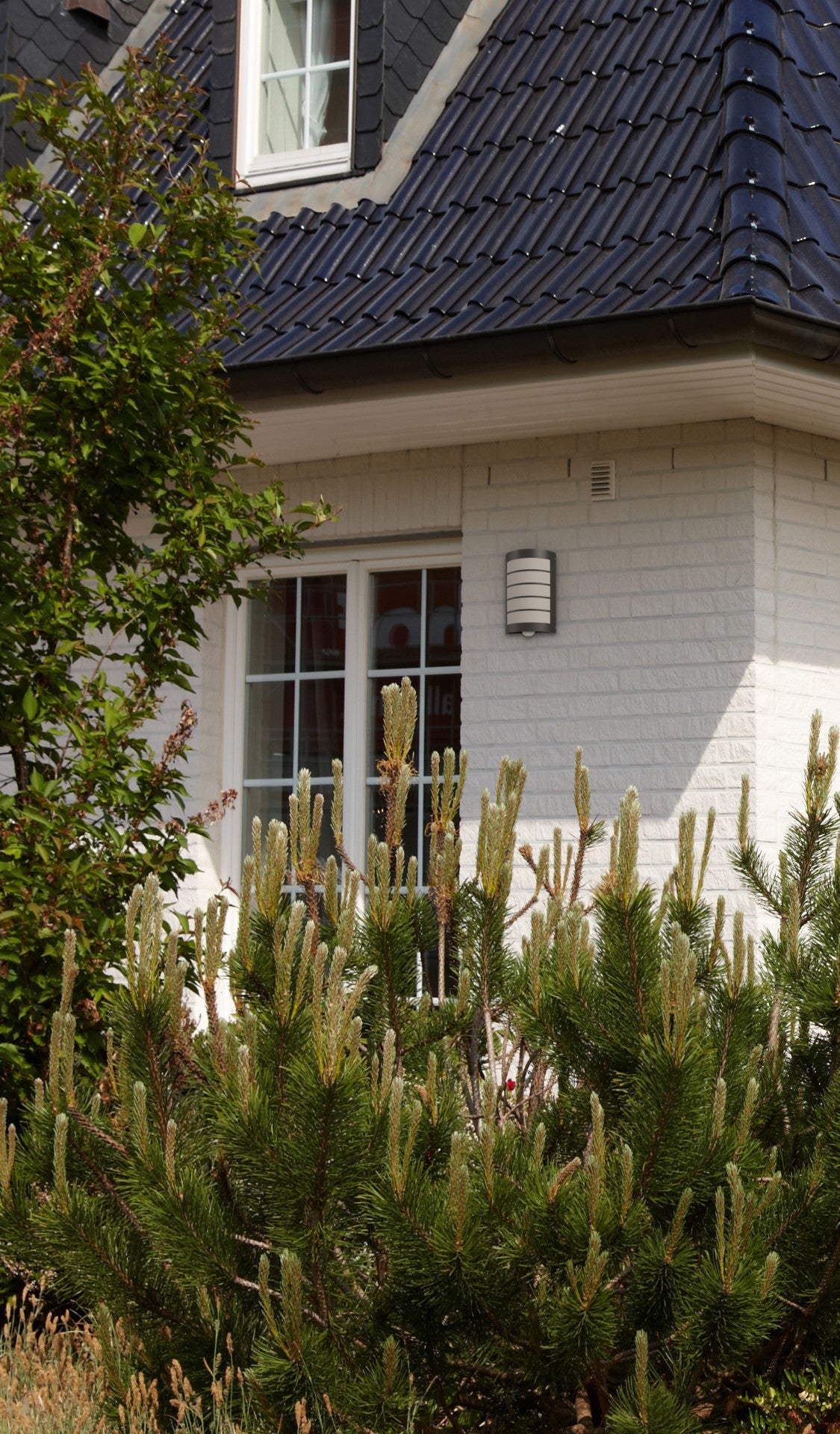 CMD 16/1/BM Aussenwandleuchte Aqua Marco anthrazit mit Bewegungsmelder