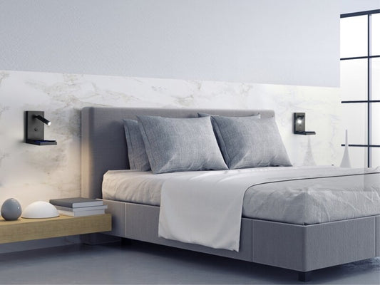 Molto Luce Rento W wall light spot shelf