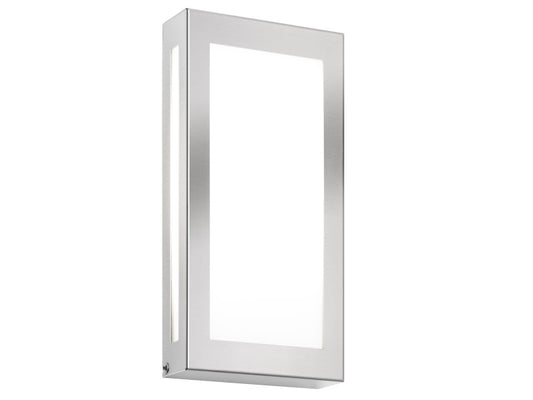 CMD 118/LED flache Aussenwandleuchte Deckenleuchte edelstahl