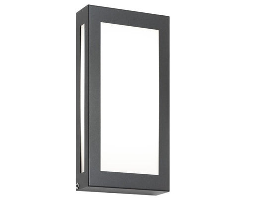 CMD 119/LED/BM Aussenleuchte für Wand oder Decke in anthrazit mit Bewegungsmelder