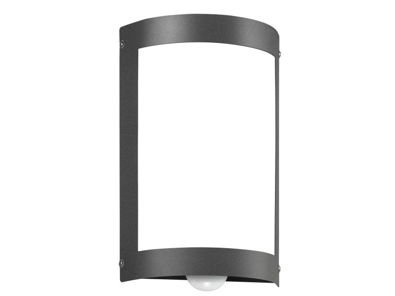 CMD 16/3/BM Aussenwandleuchte Aqua Marco anthrazit mit Bewegungsmelder