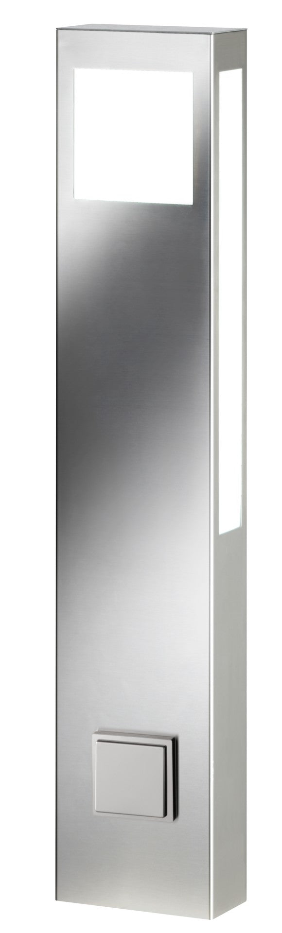 CMD 24/ST LED-Stehleuchte Aqua Paulo in edelstahl mit Steckdose 3000K