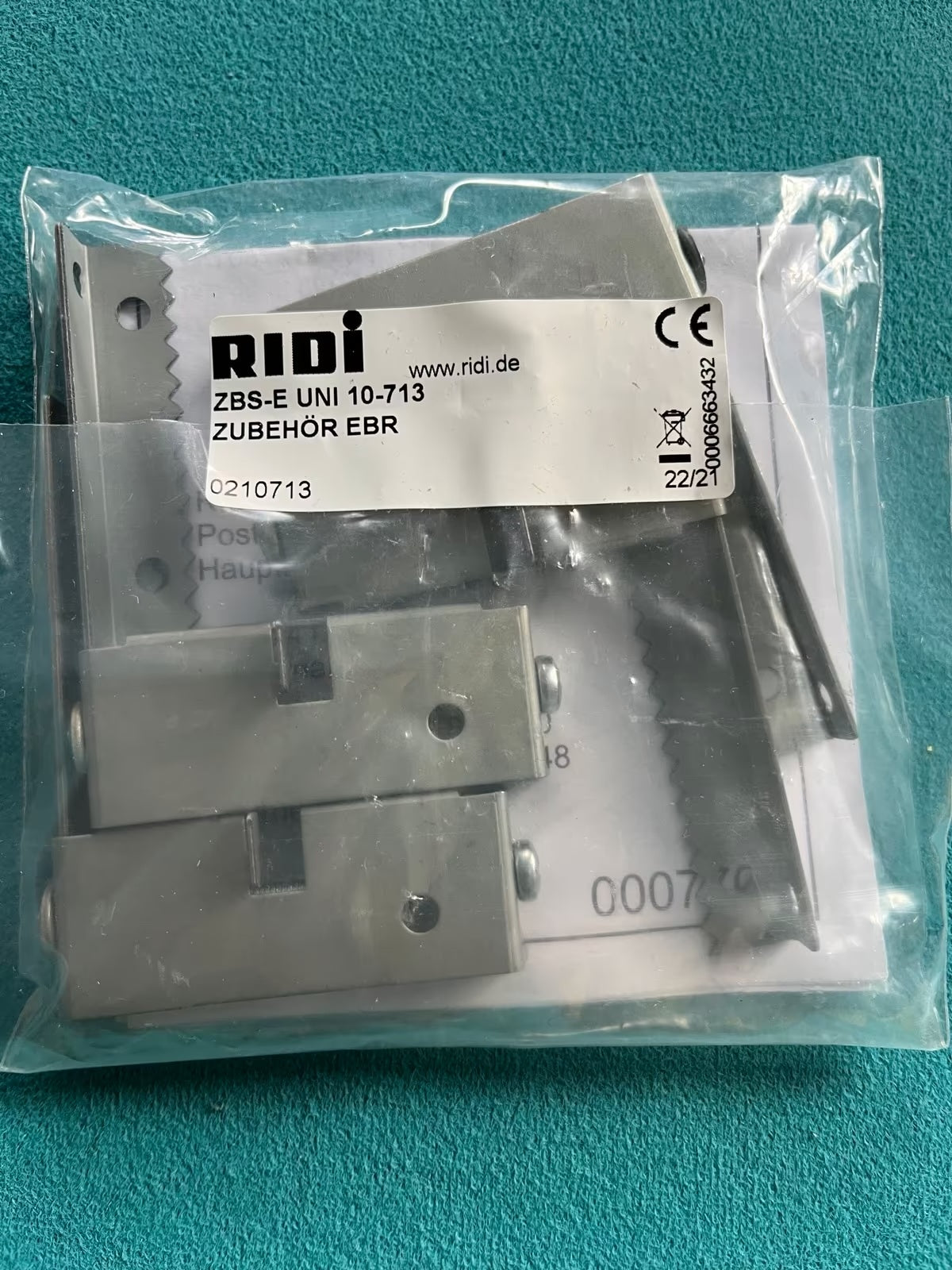 RIDI Befestigungssatz Universal 10-713 (VE4) ZBS-E für Einbauleuchten