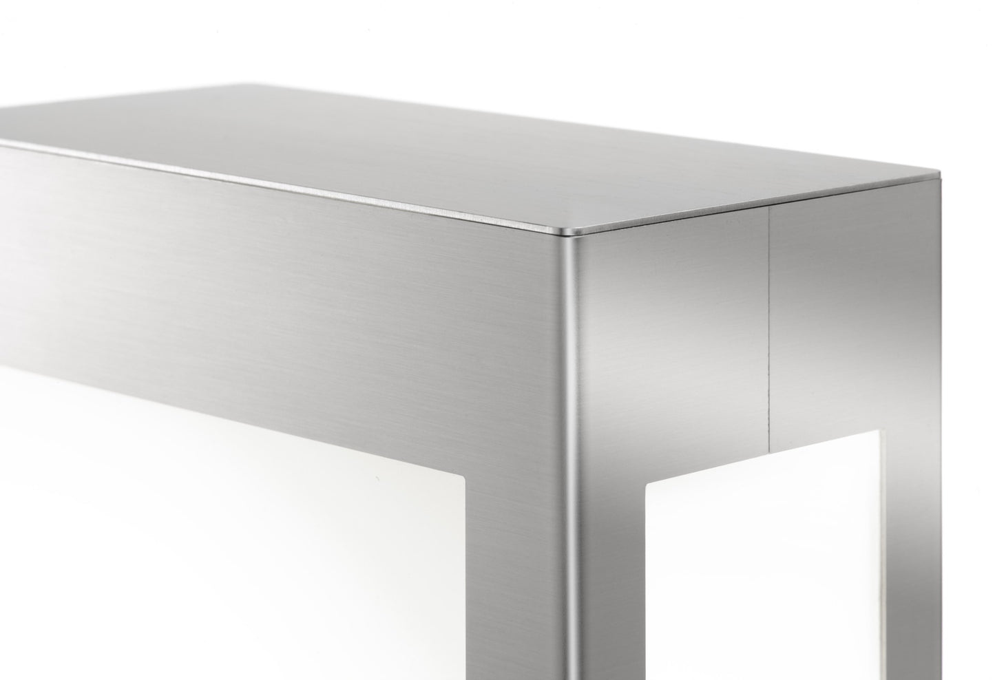 CMD 24/ST LED-Stehleuchte Aqua Paulo in edelstahl mit Steckdose 3000K