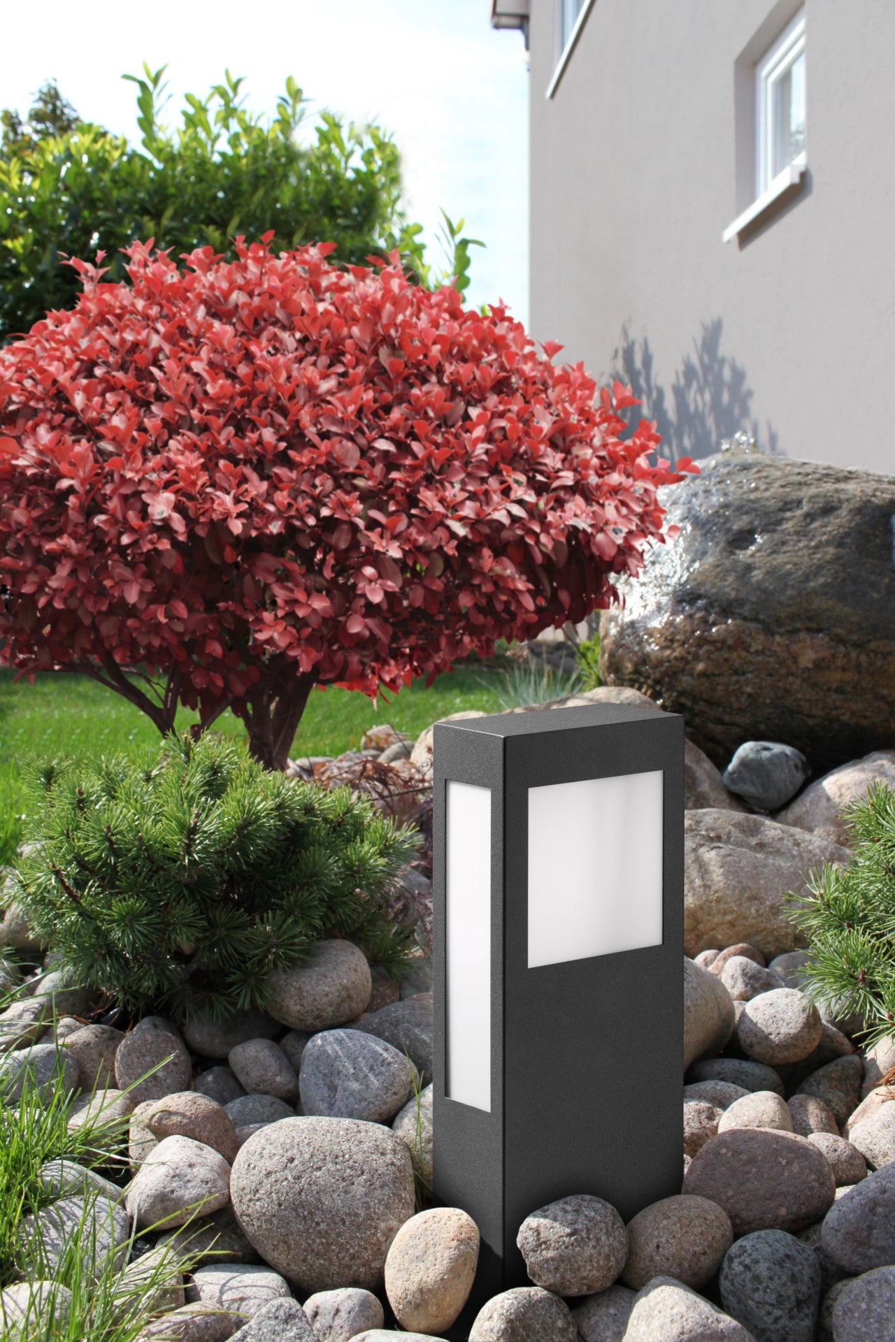 CMD 79 LED-Sockelleuchte Aqua Paulo 40cm in anthrazit 3000K