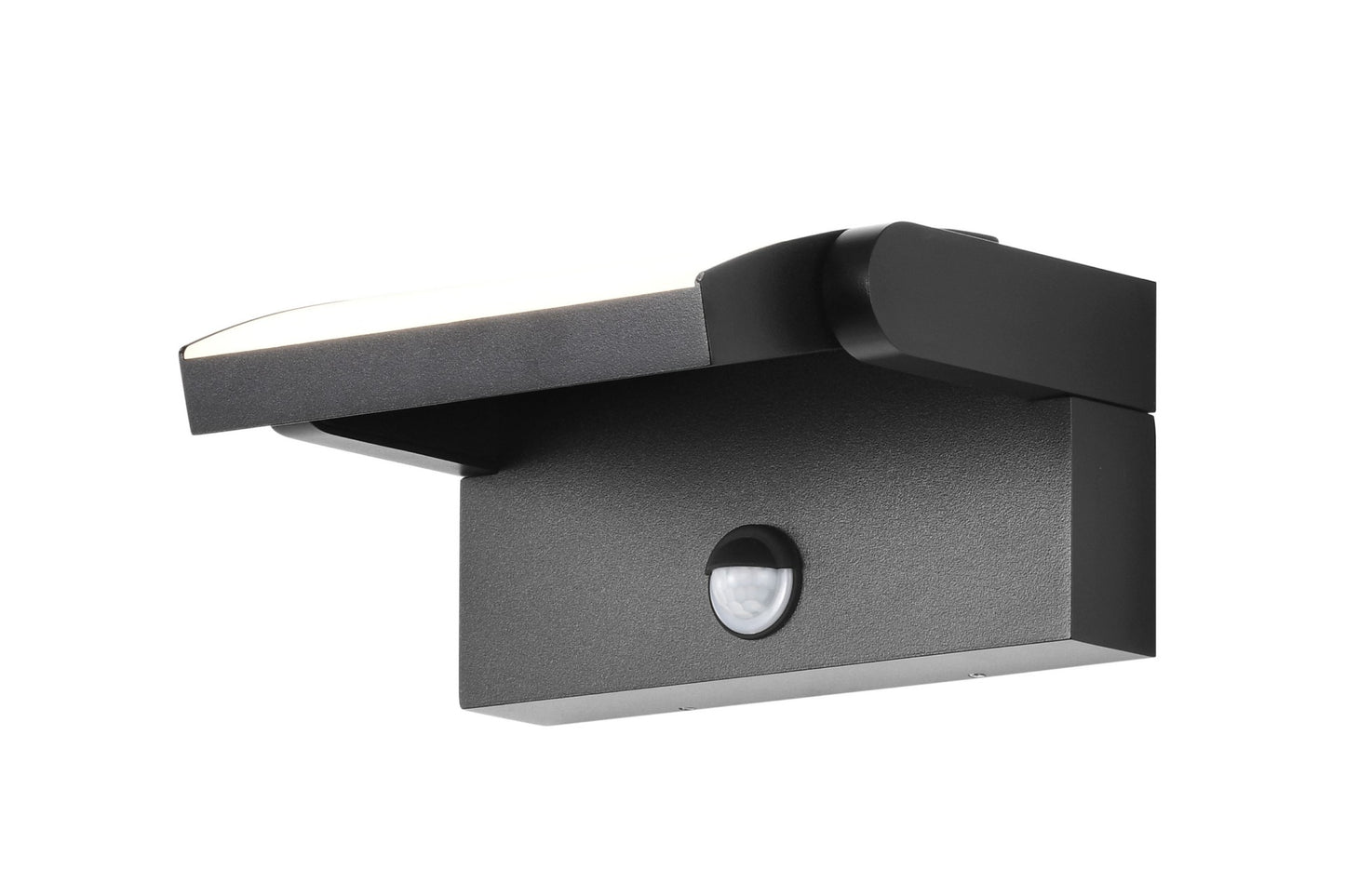 CMD 9081 eleganter Strahler in schwarz mit Bewegungsmelder 20W / Multicolour