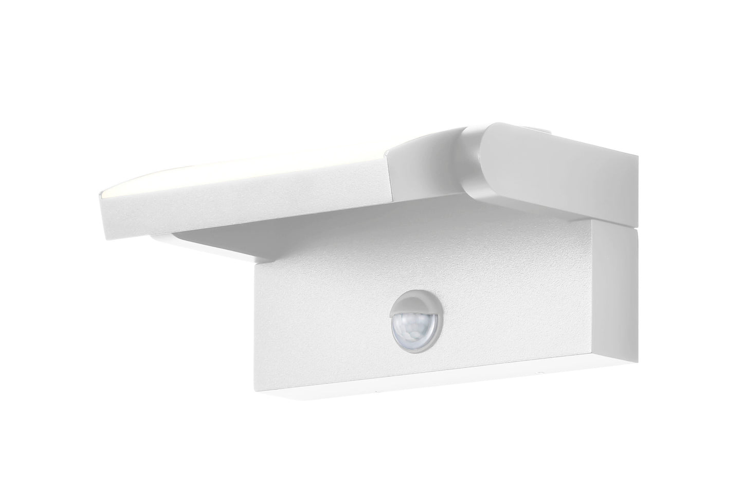 CMD 9111 eleganter Strahler in weiss mit Bewegungsmelder 20W / Multicolour