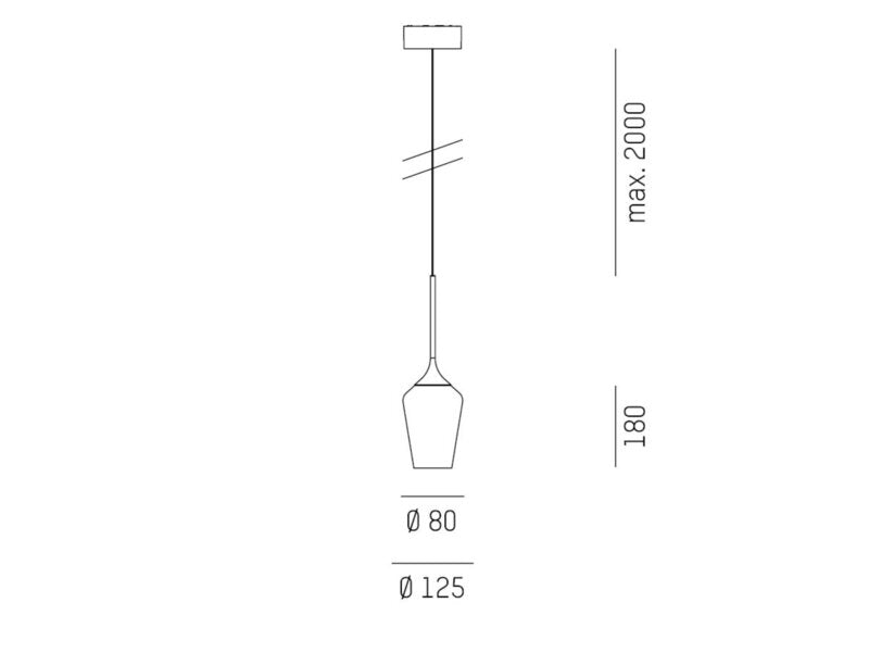 Molto Luce Cocktail S PD Design - Hängeleuchte