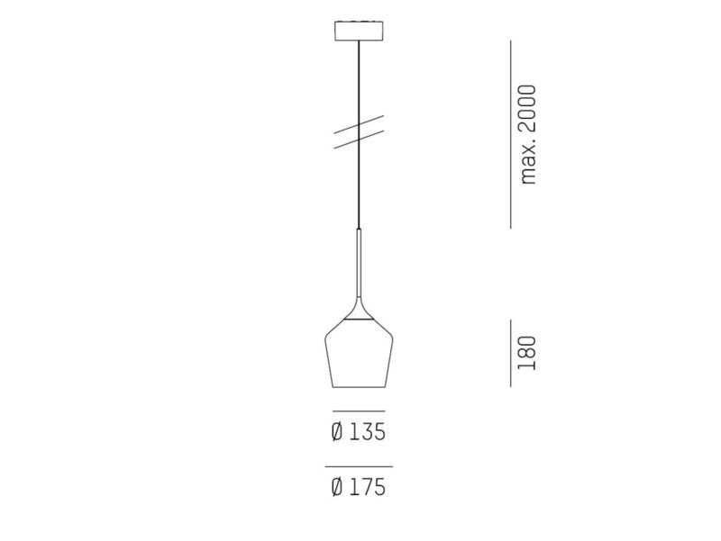 Molto Luce Cocktail M PD dESIGN - Hängeleuchte
