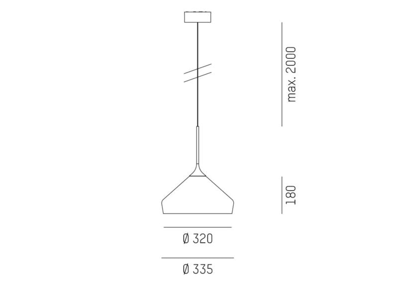 Molto Luce Cocktail L PD Design - Hängeleuchte