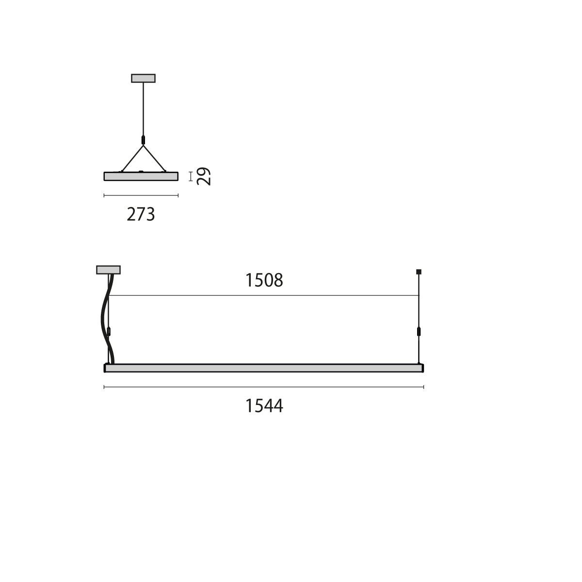 LED pendant light SL629 PL PRISM D/I white by Spittler