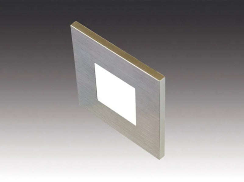 HERA Wandeinbauleuchte 230V WALL F für Deckenausschnitt 68mm in schwarz, edelstahl oder weiss