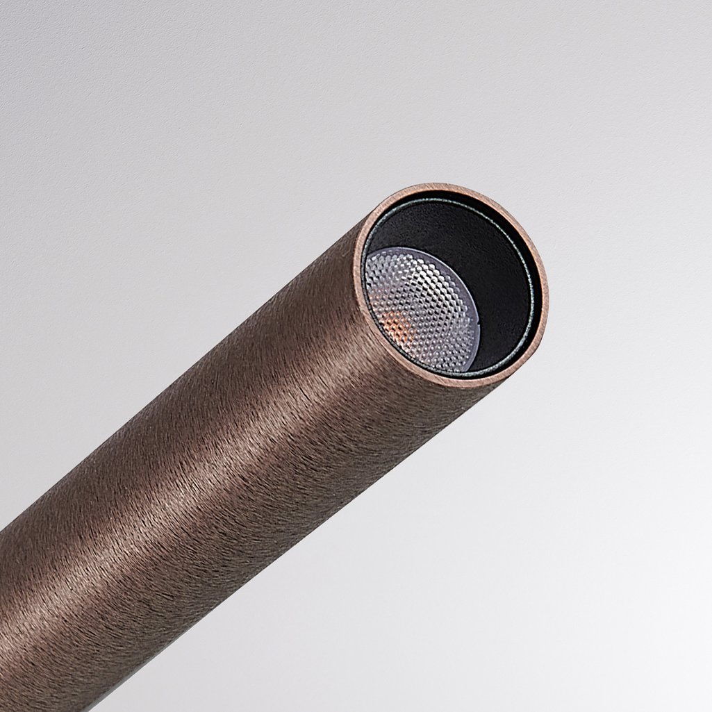 Moltoluce MEYJO F - Designerstandleuchte in schwarz oder Kaffee oder gold