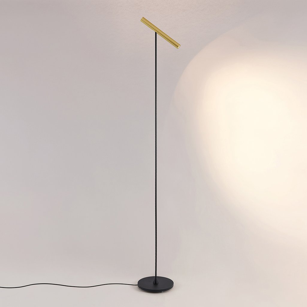 Moltoluce MEYJO F - Designerstandleuchte in schwarz oder Kaffee oder gold