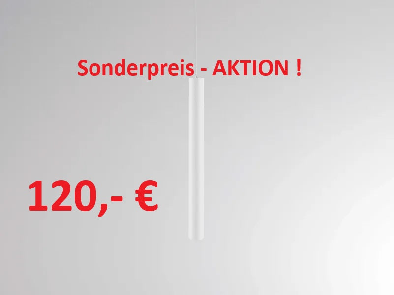 SONDERAKTION - Moltoluce DIVO LONG PD elegante Pendelleuchte in weiß